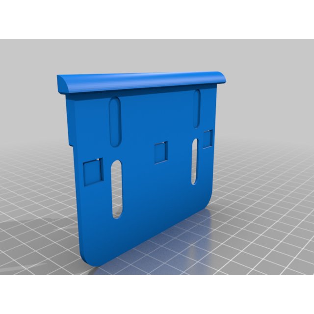Double DIN radio adapter bracket — source image
