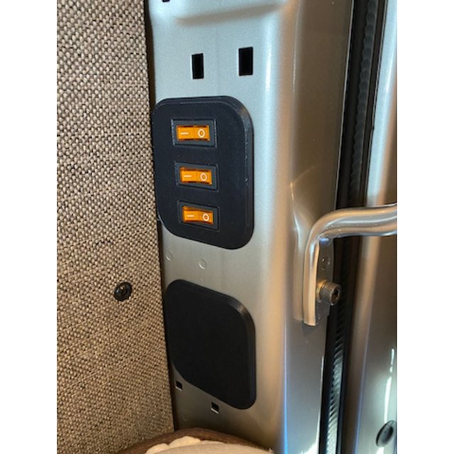 D pillar swtich panel for and other vans — source image