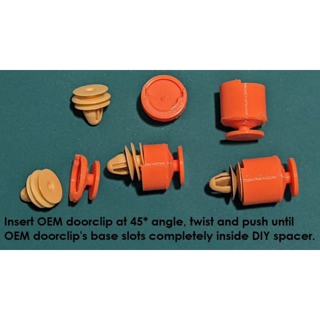 Door Card Spacers — source image