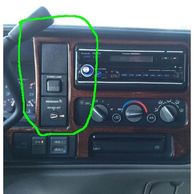 Dash Trim Rocker Switch Insert — source image