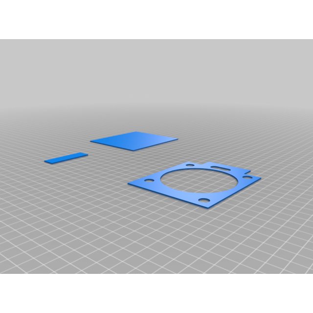 70mm Throttle Body Gasket / Cutting Guide — source image