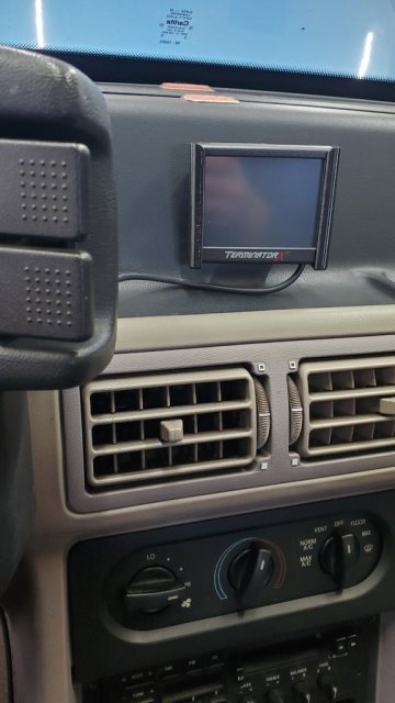 Holley Terminator X 3.5" Screen Mount — source image