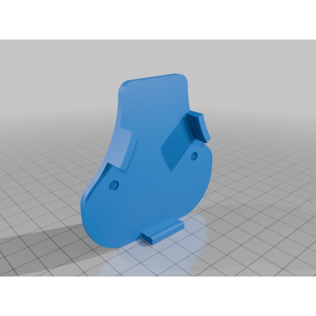 Push-to-Start Socket Phone Mount Back Plate — source image