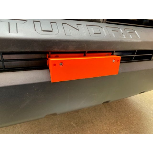 Front License Plate Bracket — source image
