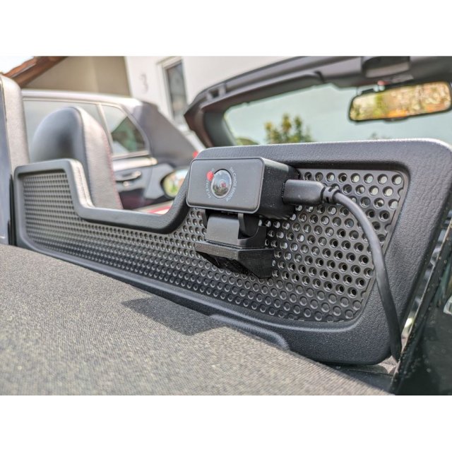 Dashcam Mount for Wind Deflector — source image