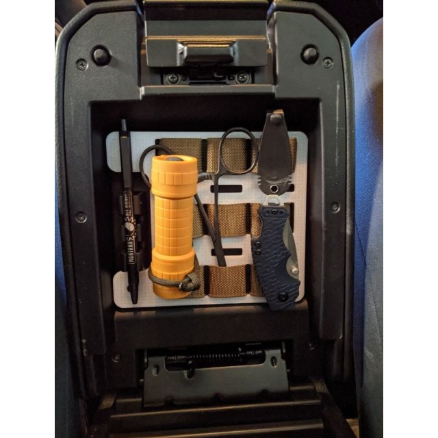 Center Console Lid MOLLE Organizer — source image