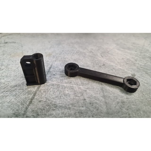 Leveling sensor arm — source image