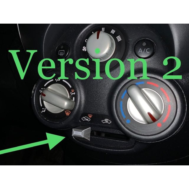 Climate control recirculation knob — source image