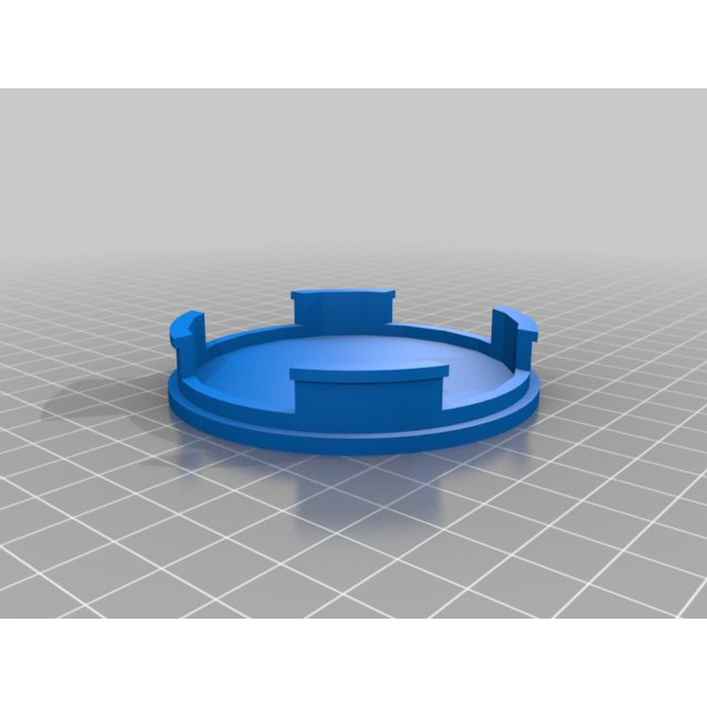 Wheel center hub cap — source image