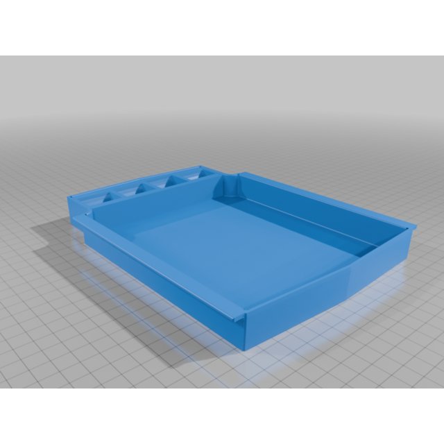 Console Tray Insert with Coin Holder — source image