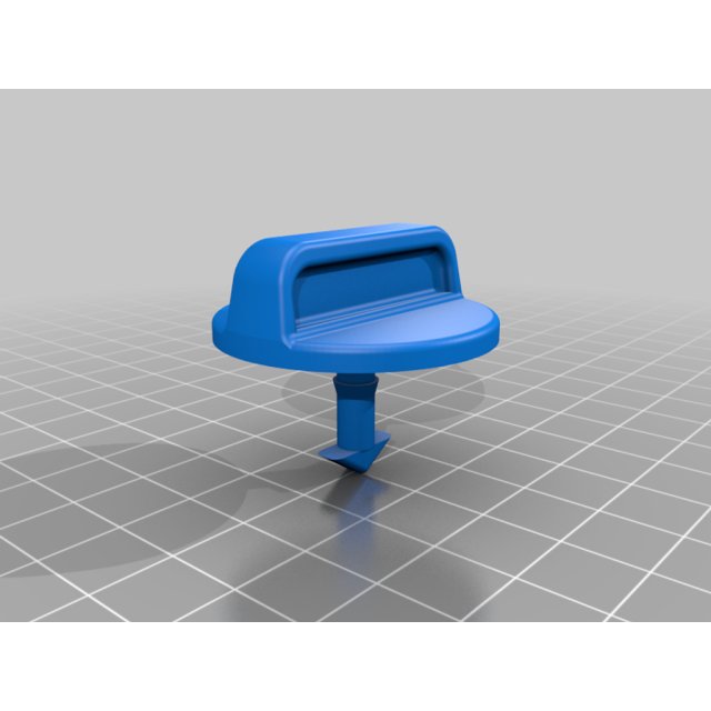Interior rotary fastener knob — source image