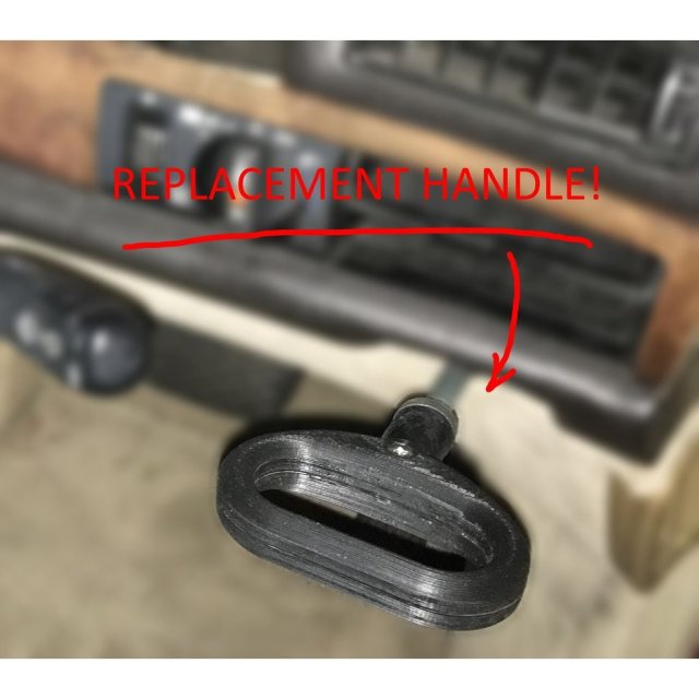 Handbrake Handle — source image