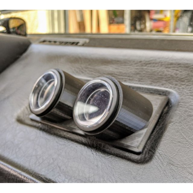 Ashtray Dual Gauge Mount — source image