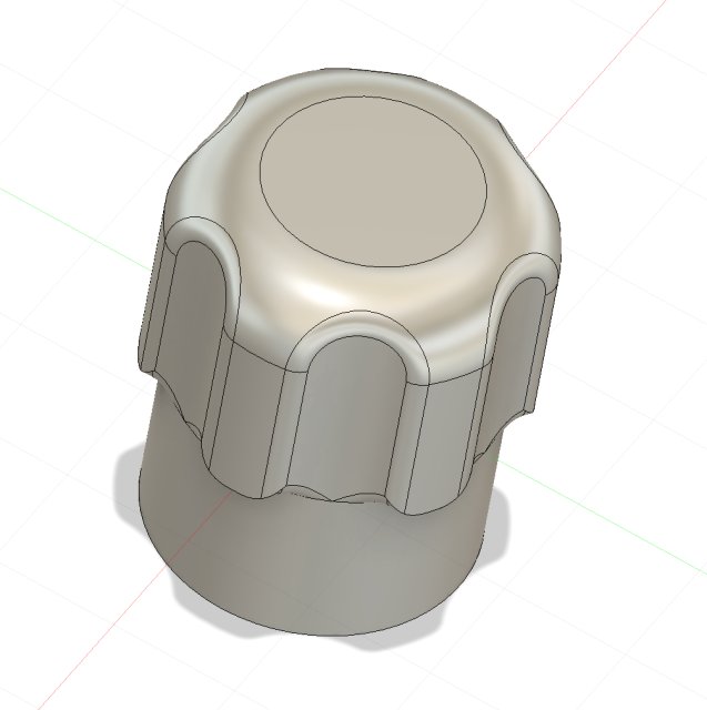 Radio Volume Knob — source image