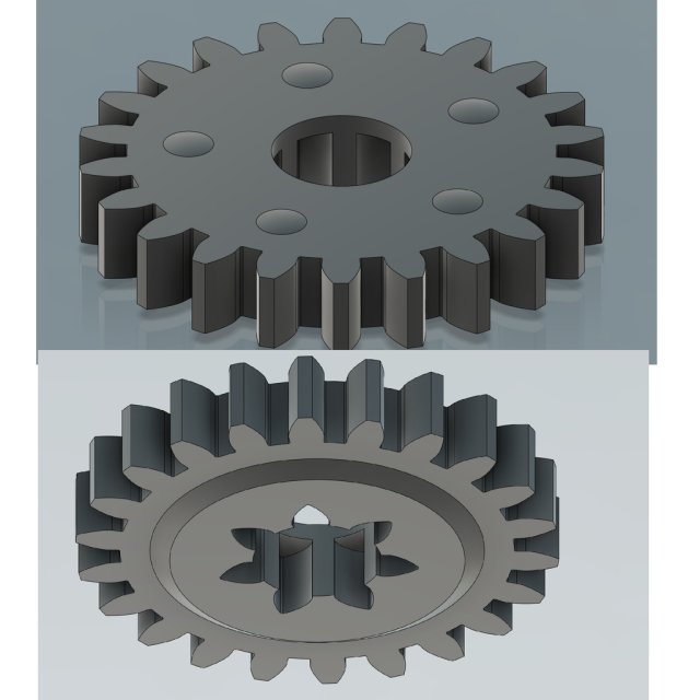 Window Actuator Gear - Small — source image
