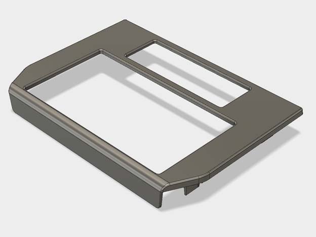 Double DIN Radio Bezel — source image