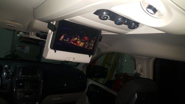 Rear Entertainment System Tablet Bracket — source image