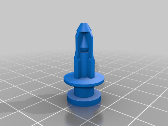 Easy lockable rivet for hitch panel — source image