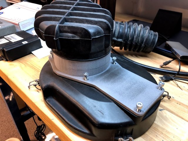 Kjet Airbox Adapter for LH Fuel Injection Conversion — source image