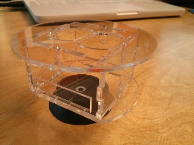 Nixie Mount for Clock Housing — source image