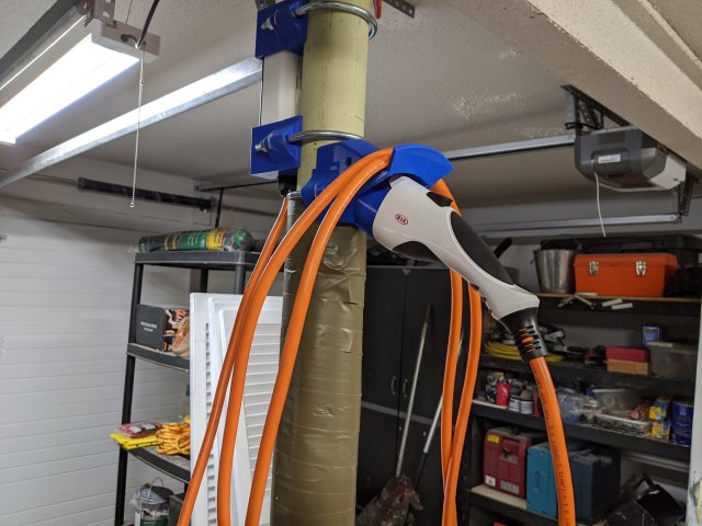 120v Charger Mount for 3" Pole — source image
