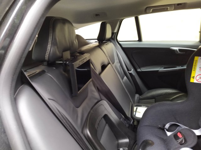 Backseat headrest mount for display — source image