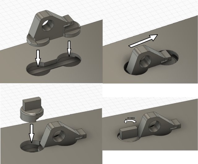 Estate Boot Luggage Bolts/Hooks — source image