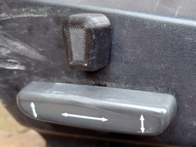 Electric Power Seat Adjuster Button Switch Knob Cap — source image