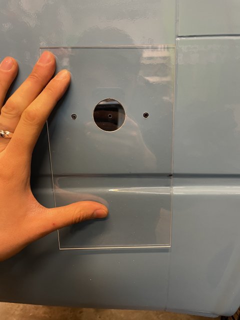 Side Marker Light Hole Template — source image