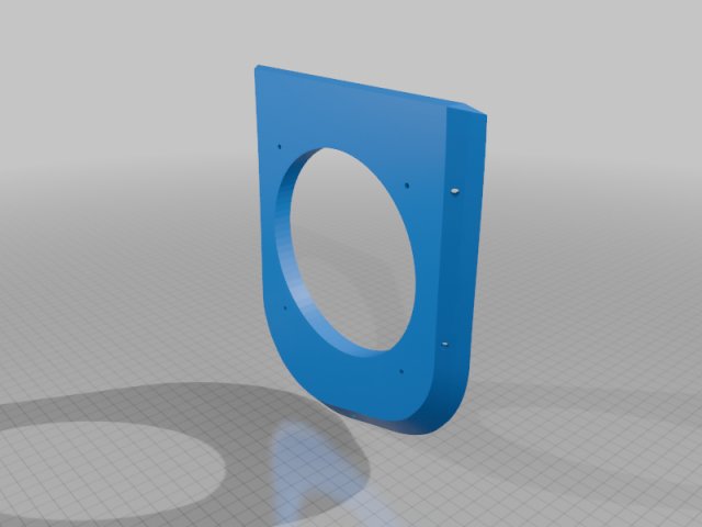 Door Speaker Adapter for 5.5" Round Speaker — source image