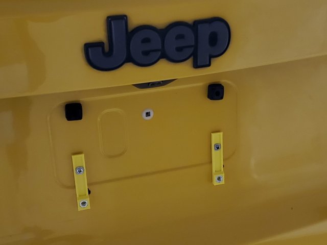 rear license plate mount extenders for M6 nut — source image