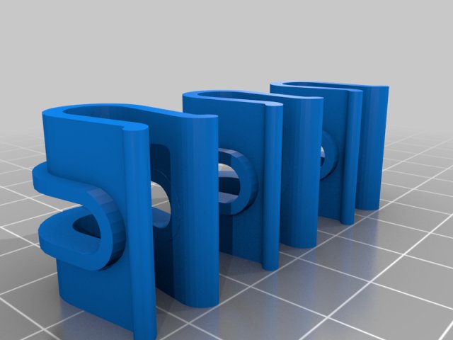 Set of 3 Grille Clamp — source image