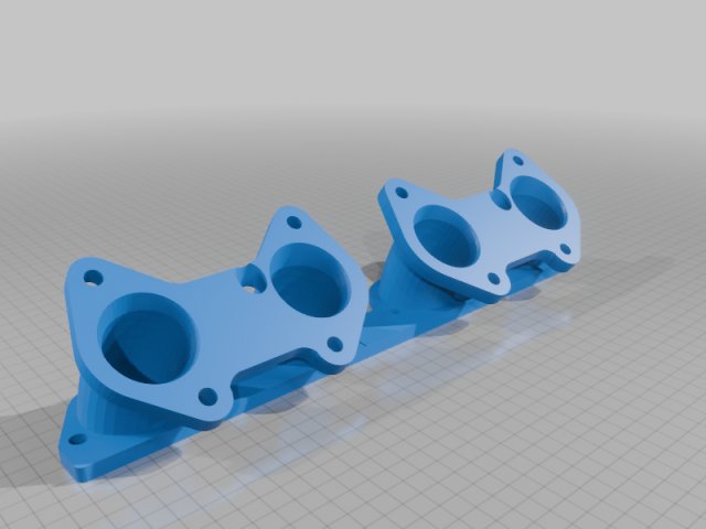 Twin DCOE Intake Manifold — source image