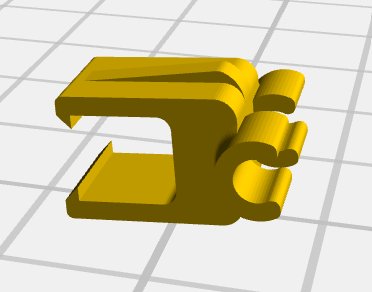Clip for airvent mount of car perfume — source image