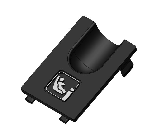 Child Seat Isofix Slot Trim Cover — source image